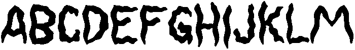 Horror Story Regular otf (400) FONT