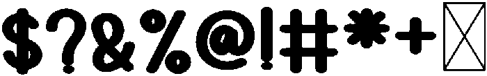 Horror Story Regular otf (400) Font OTHER CHARS
