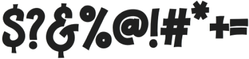Horror Typeface Regular otf (400) Font OTHER CHARS