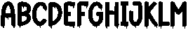 Horror Winter Regular otf (400) FONT