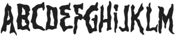 HorrorFables-Regular otf (400) Font LOWERCASE