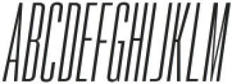 Horse Pro Light Italic otf (300) Font UPPERCASE