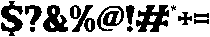 Horse Saguaro otf (400) Font OTHER CHARS