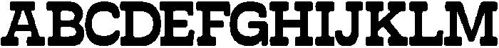 HorseRiders otf (400) Font UPPERCASE