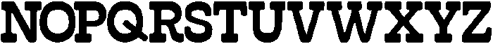 HorseRiders otf (400) Font UPPERCASE