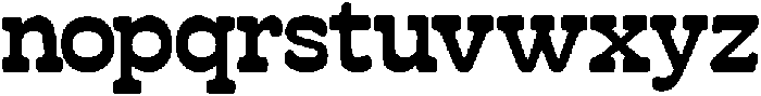 HorseRiders otf (400) Font LOWERCASE