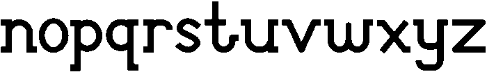 Horseman otf (400) Font LOWERCASE
