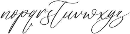 Horsion Sorelistha Script Italic otf (400) Font LOWERCASE