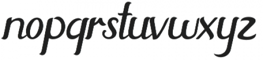 Horstail Regular otf (400) Font LOWERCASE
