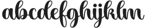 Horton Regular otf (400) Font LOWERCASE