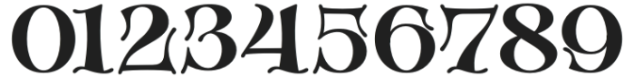 Hortus Regular otf (400) Font OTHER CHARS