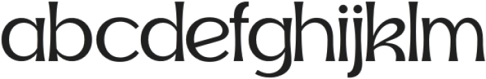 Hospitable Thin otf (100) Font LOWERCASE