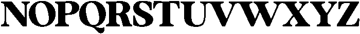 Hostage Serif  Regular otf (400) Font UPPERCASE