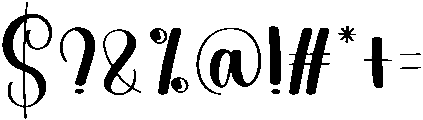 Hostania Regular otf (400) Font OTHER CHARS