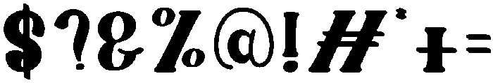 Hostania Regular otf (400) Font OTHER CHARS