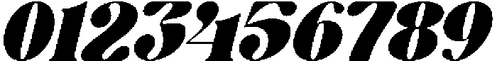 Hostey & Milan Italic otf (400) Font OTHER CHARS