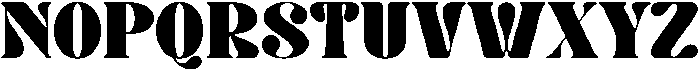 Hostey & Milan otf (400) Font UPPERCASE