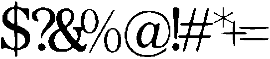 Hotihe ttf (400) Font OTHER CHARS