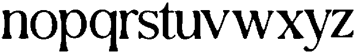 Hotihe ttf (400) Font LOWERCASE