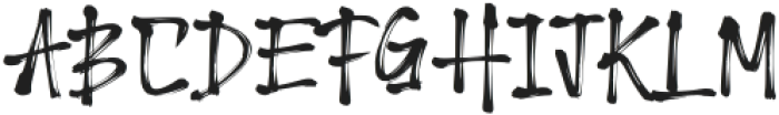 Hotsuka otf (400) Font UPPERCASE