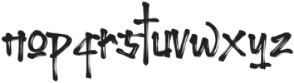 Hotsuka otf (400) Font LOWERCASE