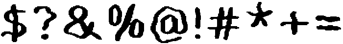 Hotti Regular otf (400) Font OTHER CHARS