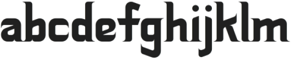 Hounds Regular otf (400) Font LOWERCASE