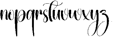 Hourglass Regular otf (400) Font LOWERCASE
