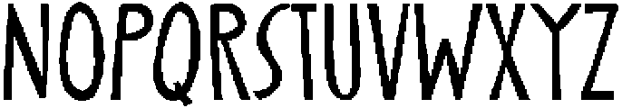 Hours Later otf (400) Font UPPERCASE