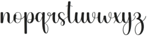 House Awesome Regular otf (400) Font LOWERCASE