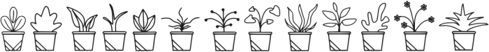 House Plant Regular otf (400) Font UPPERCASE