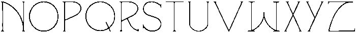 House Regular otf (400) Font UPPERCASE