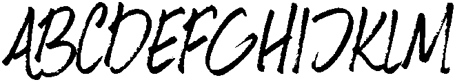 House Regular otf (400) Font UPPERCASE