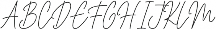 House Signature Script otf (400) Font UPPERCASE