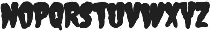 House of Spook Show BaseOutlineXbold otf (700) Font LOWERCASE