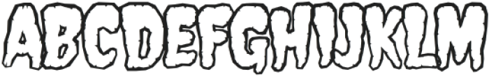 House of Spook Show Hatchet-Outline otf (400) FONT