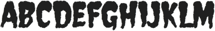 House of Spook Show Hatchet otf (400) FONT