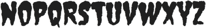 House of Spook Show Hatchet otf (400) Font LOWERCASE