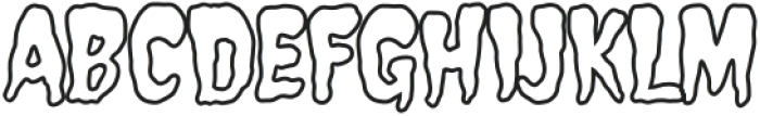 House of Spook Show Outline otf (400) FONT