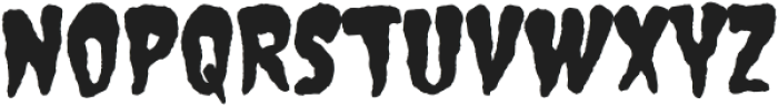 House of Spook Show Rough otf (400) Font UPPERCASE