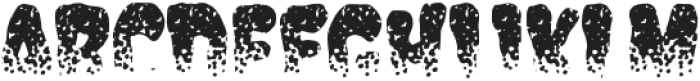 House of Spook Show Splat otf (400) Font UPPERCASE