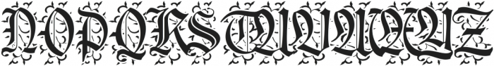 House of the Dragon Deco otf (400) Font UPPERCASE