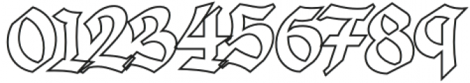 House of the Dragon Outline otf (400) Font OTHER CHARS