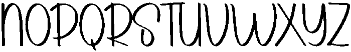Household Regular otf (400) Font UPPERCASE