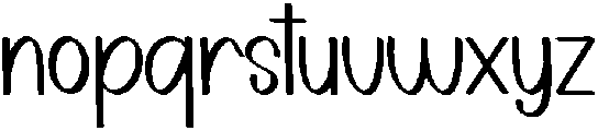 Household Regular otf (400) Font LOWERCASE