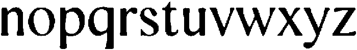 Housemail Sans otf (400) Font LOWERCASE
