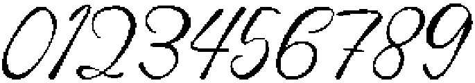 Housemail Script otf (400) Font OTHER CHARS