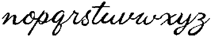 Housemail Script otf (400) Font LOWERCASE
