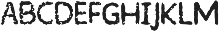 HouseofGold-Regular otf (400) Font LOWERCASE