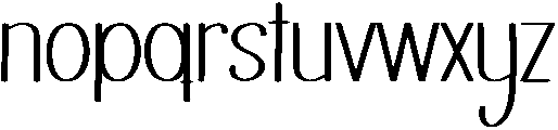 Housing Regular otf (400) Font LOWERCASE